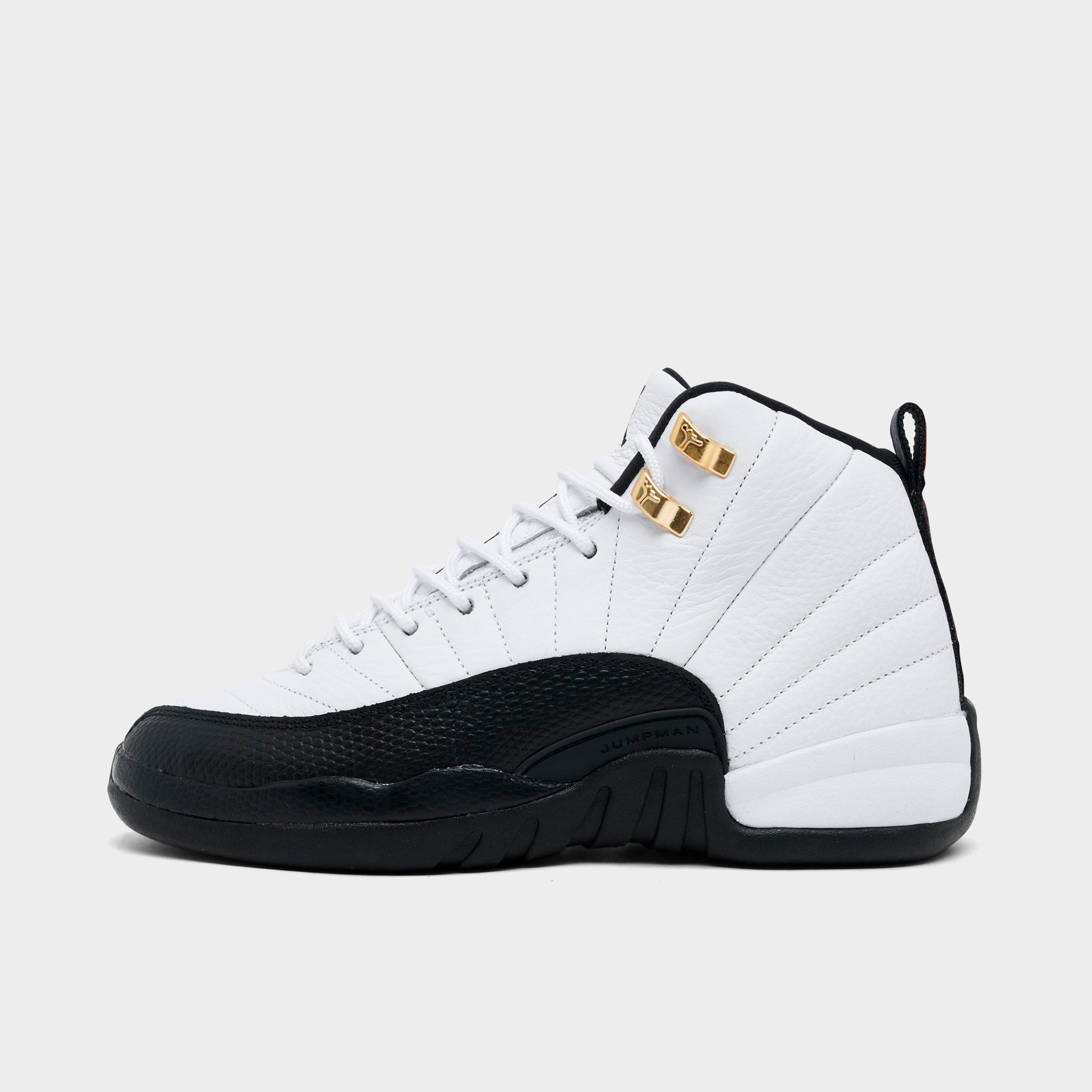 Big Kids' Air Jordan Retro 12 Basketball Shoes