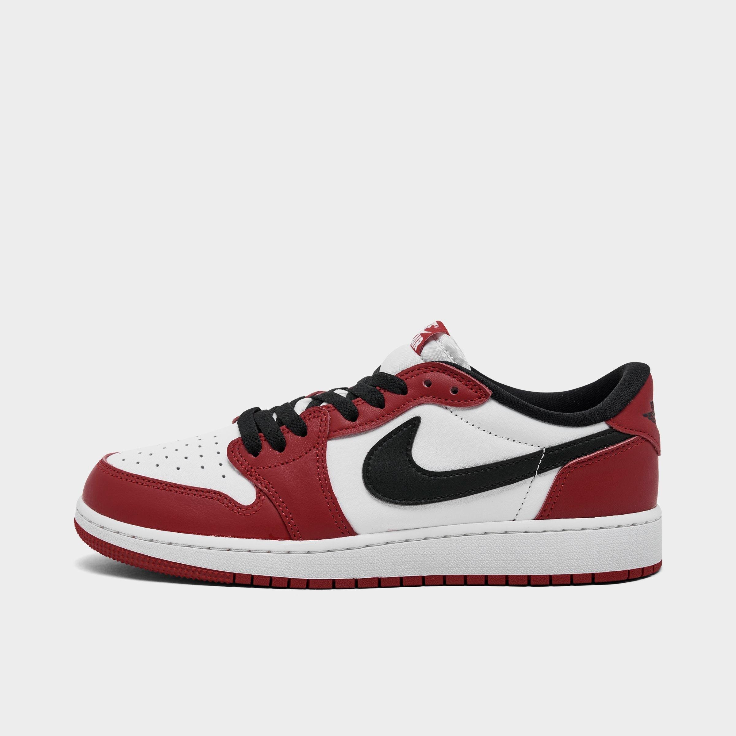 Big Kids' Air Jordan Retro 1 Low OG Casual Shoes
