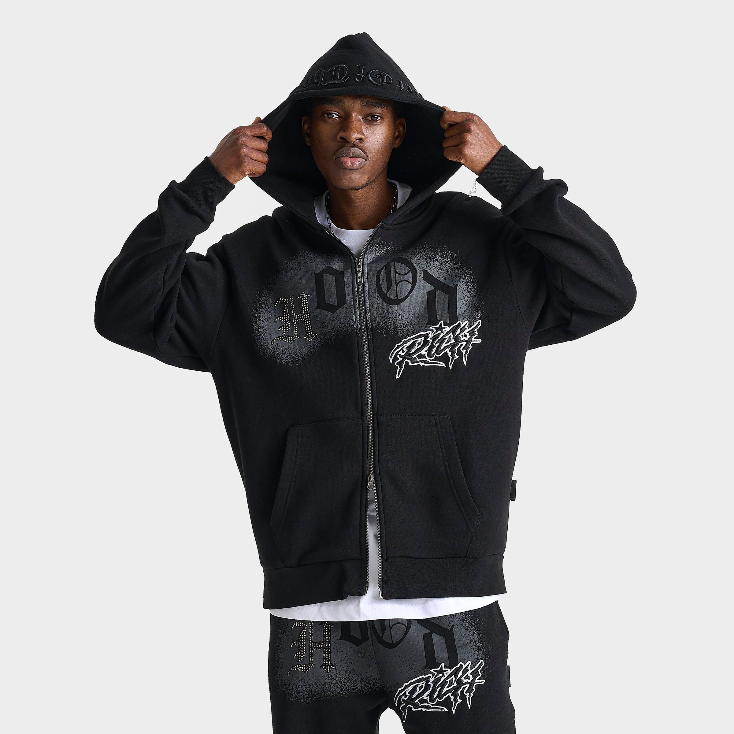 Men's Hoodrich Iron Oversized Full-Zip Hoodie