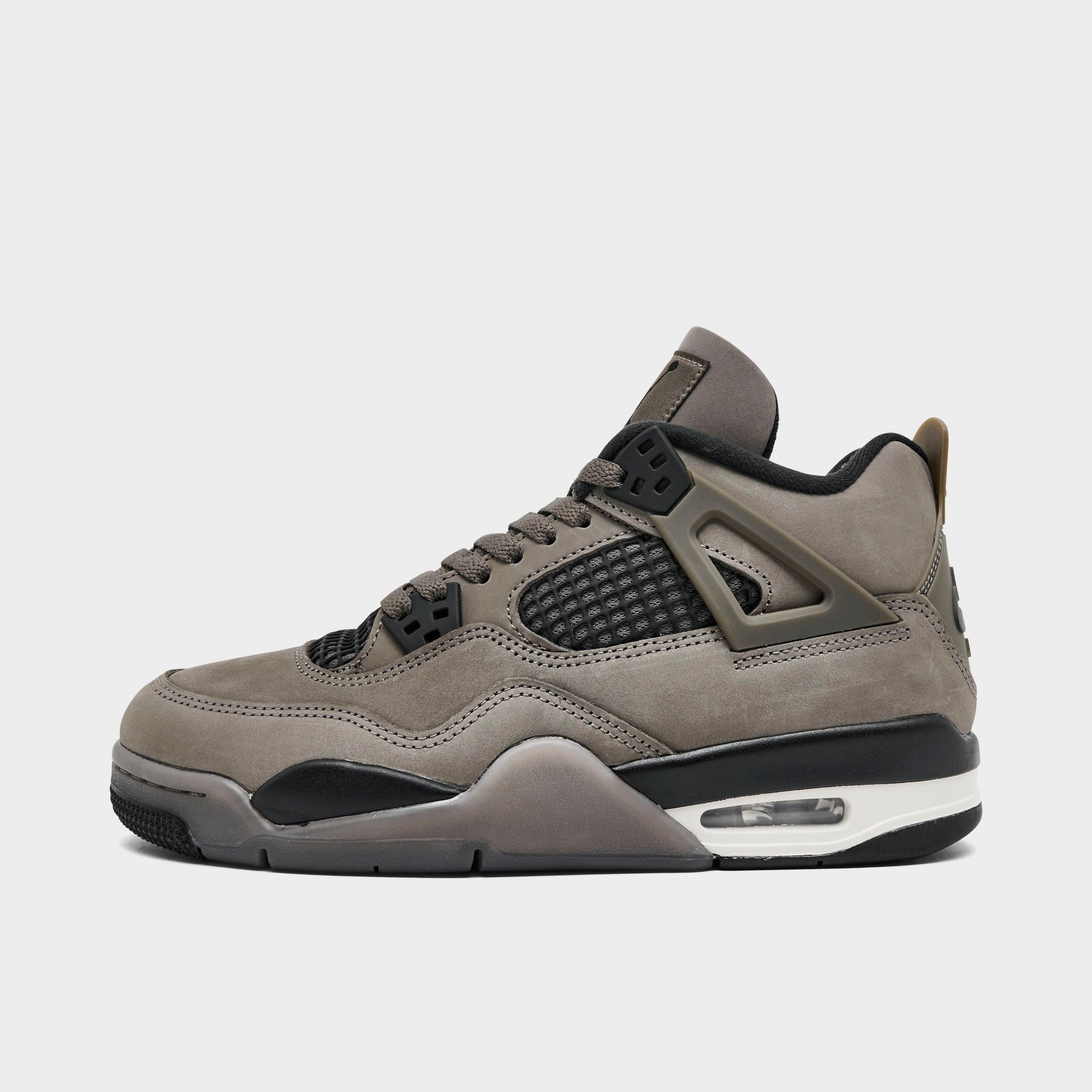 Big Kids' Air Jordan Retro 4 Basketball Shoes