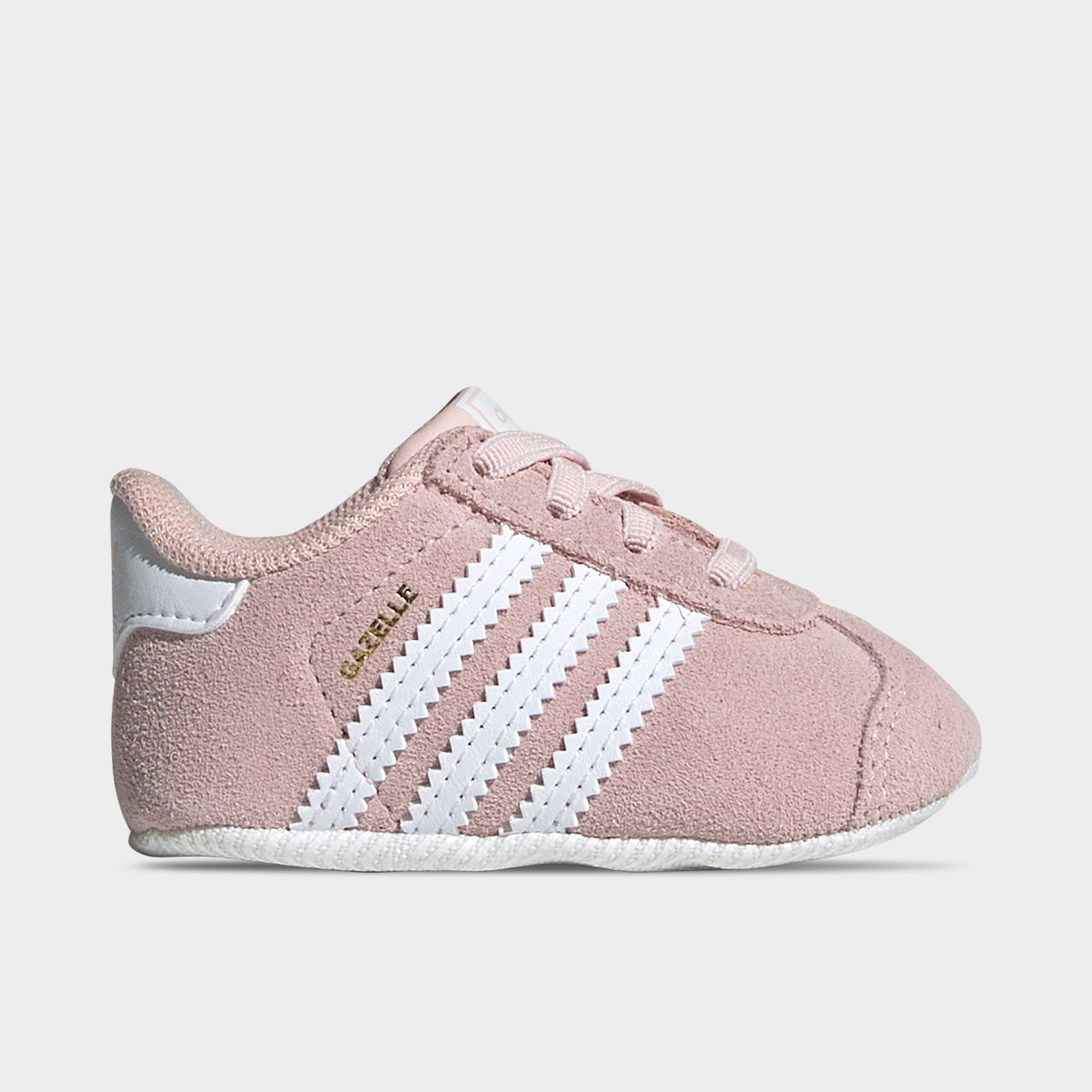 Infant adidas Originals Gazelle Stretch Lace Crib Shoes